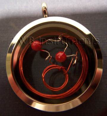 Chakras - The Series - Red™ ELT-P Talisman™. Scalar energy points.