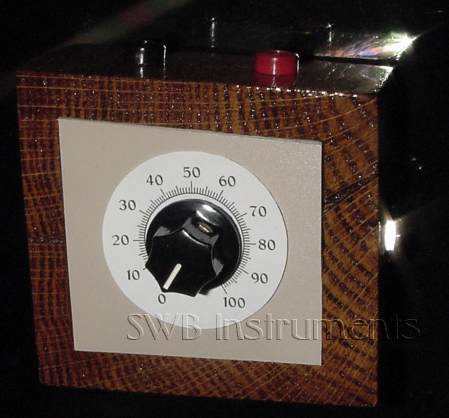 The Single-Dial Accessory™ in a natural stain finish.